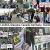  Baloch activists held simultaneous protests in many countries against Pakistan’s nuclear weapons