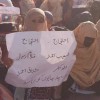  Balochistan: Simultaneous protests held against abductions of Baloch footballers and women