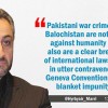  Pakistan forcibly occupied Balochistan and violated its territorial integrity: Hyrbyair Marri