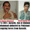  Balochistan: Son of slain Baloch leader abducted from Karachi
