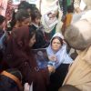  Balochistan: The mother of an abducted Baloch activist fainted during protest