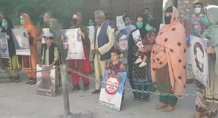  Balochistan: Families of Baloch disappeared person spend their Eid at protest camp