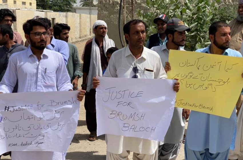  Balochistan: Protests in Gwadar and Pasni, Justice for Bramsh Baloch demanded