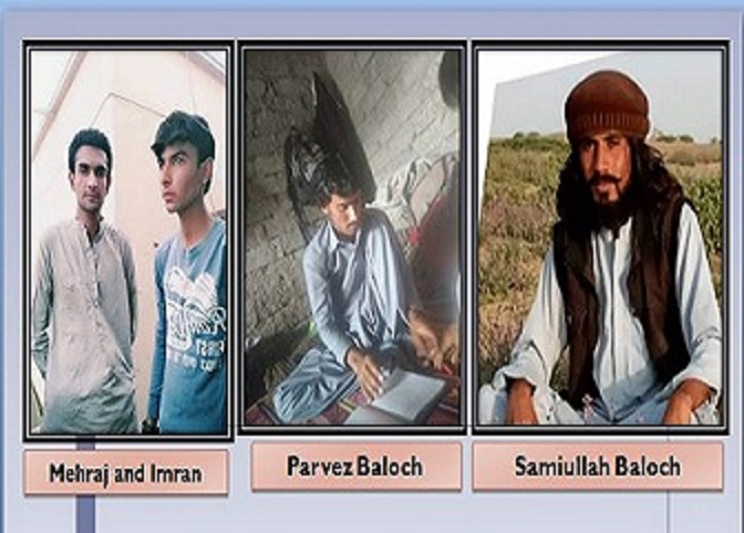  Balochistan: Pakistan forces whisk away four including two brothers, four released