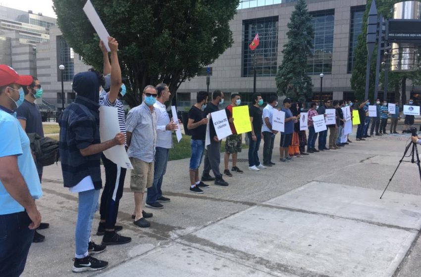  Canadian Baloch protest against China, Pakistan proxy death squads