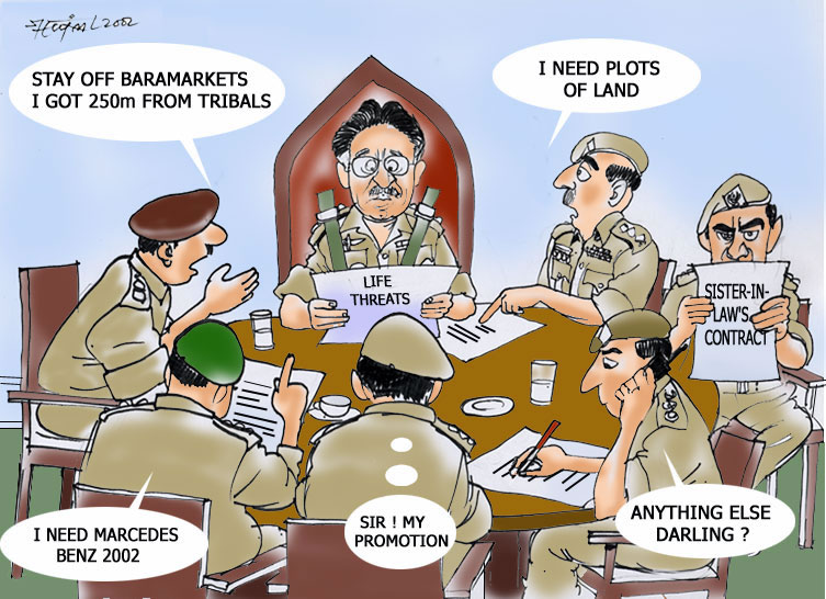 Pakistan army's mega corruption and Hyrbyair Marri's recent interview –  Balochwarna News
