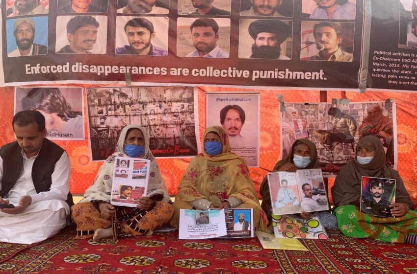  Pakistan’s Counter-Terrorism Department using new pressure tactics against families of disappeared Baloch