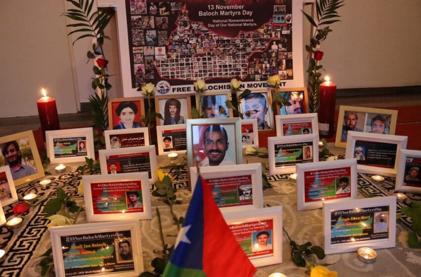  Free Balochistan Movement commemorates Baloch Martyrs Day