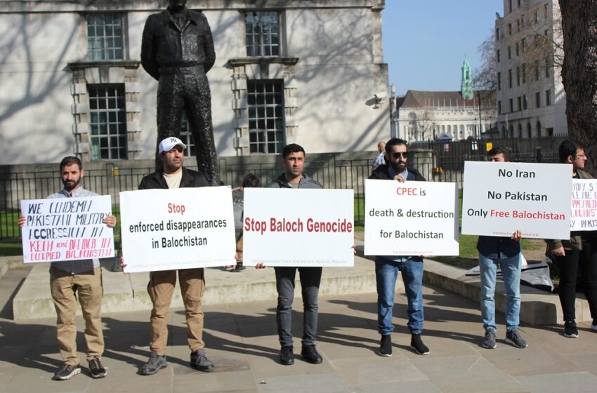  FBM held protests in UK and Germany on Occupation Day