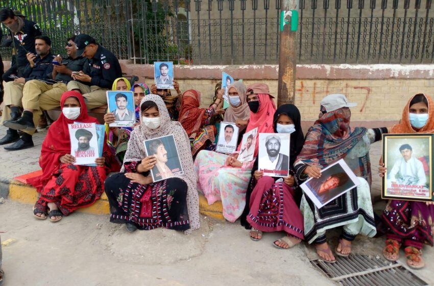  Balochistan: Families of disappeared Baloch continue their protest as rains wreak havoc