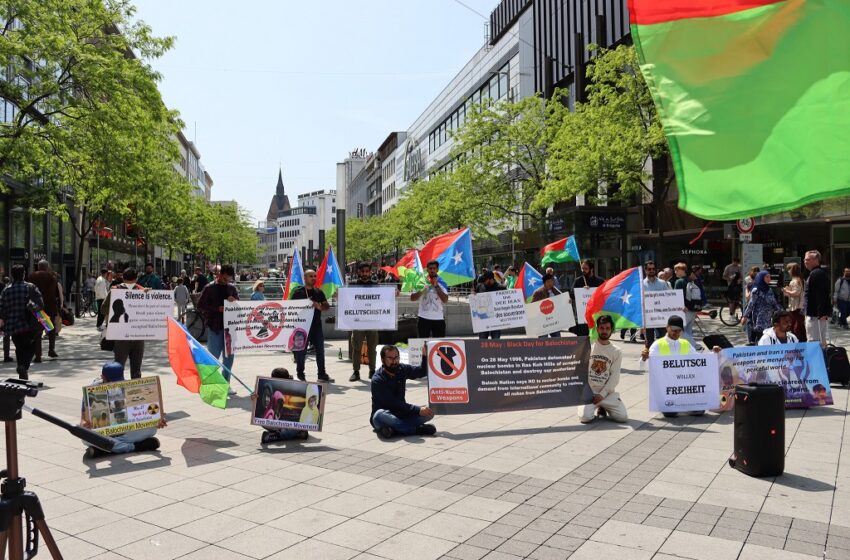  Germany: FBM protest against Pakistan’s nukes