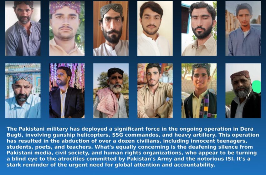  Balochistan: Dera Bugti military offensives intensified