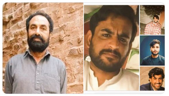 Pakistani forces abduct social activist and four students