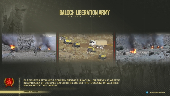  BLA Claims Responsibility for Three Attacks in Sindh and Balochistan