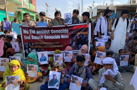 Balochistan: Families of Abducted Baloch Protest on Eid Day