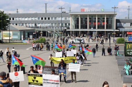 Free Balochistan Movement Protest in Germany