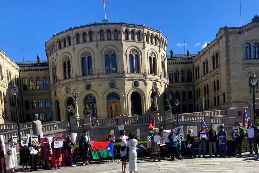  Baloch Community in Norway Protests Against Human Rights Violations in Balochistan