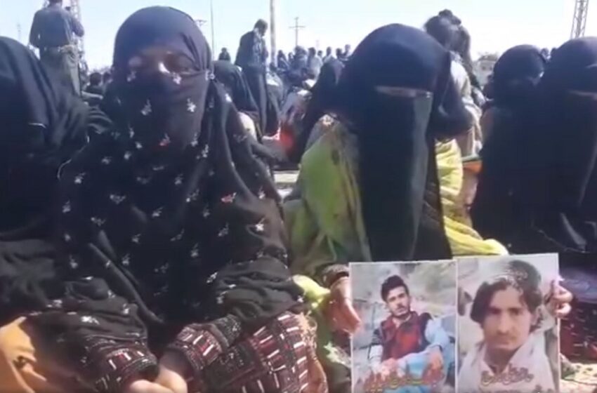  Balochistan: Protests Held Against Enforced Disappearances, Families Demand Justice