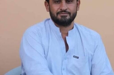 Shah Jan Baloch, brother of abducted Student Leader Zahid Baloch.