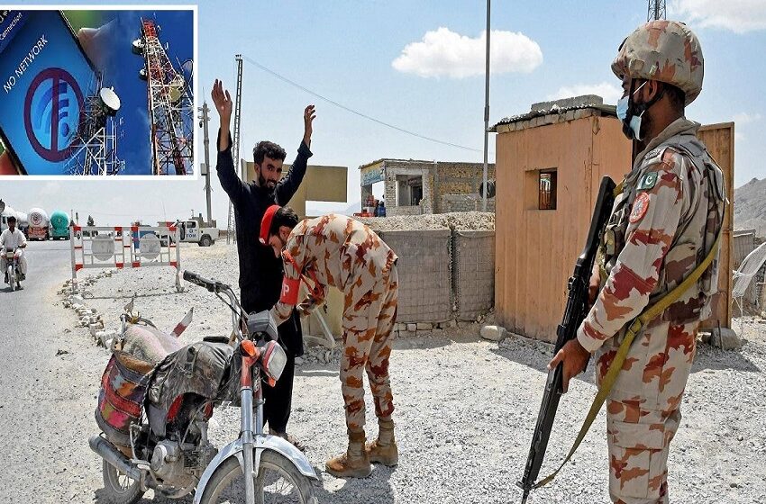  Pakistan suspends internet in Balochistan and imposes Section 144