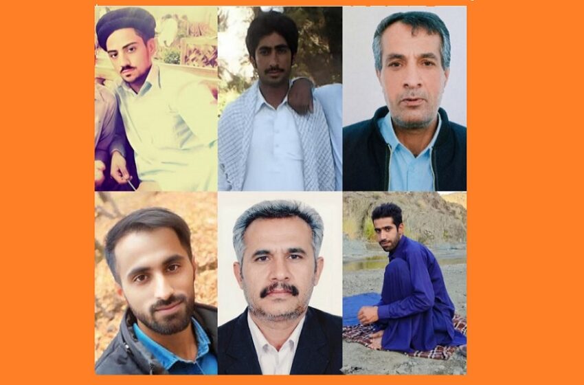  Iran Executes Six Baloch Prisoners in Three Days